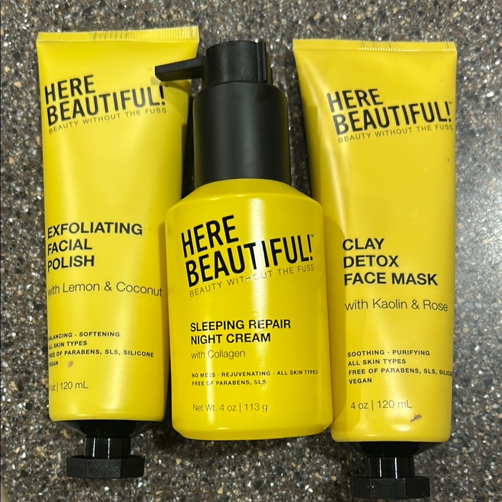 Exfoliating Facial Polish - Yellow
